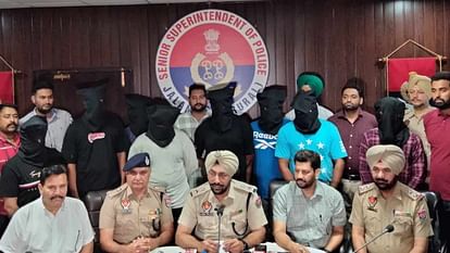 Jalandhar police arrested eight people in robbery case