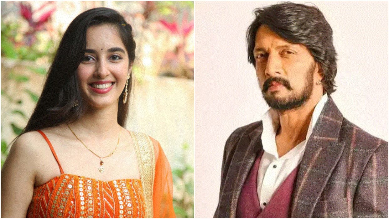 Gadar 2 Actress Simrat Kaur Set To Share Screen With Kiccha Sudeep in Tamil producer Kalaippuli Thanu film