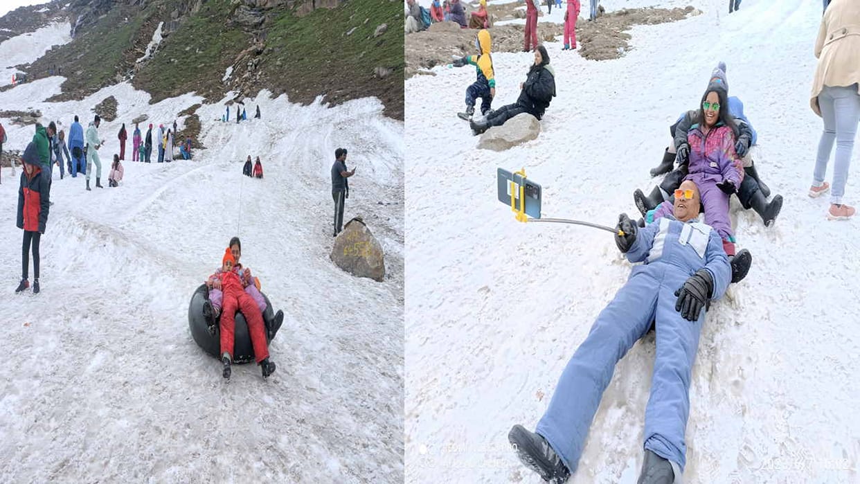Granfu bypass opened for tourists, will be able to see snow closely