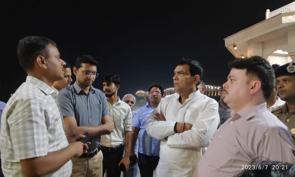 Minister AK Sharma reached Varanasi to see  preparations for G-20 meeting