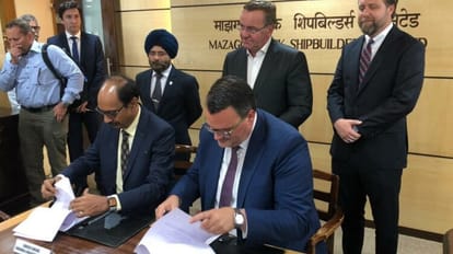 TKMS-MDL Pact: नौसेना के पनडुब्बी प्रोजेक्ट के लिए भारत-जर्मन कंपनियों ने मिलाया हाथ, समझौते पर हुए हस्ताक्षर German defence major TKMS and MDL sign pact eyeing Indian Navy Rs 43000 crore submarine project