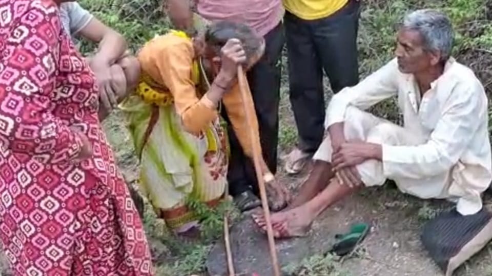 Uttarakhand Kotdwar News old man fought with two tigers after attacked on him and save His life