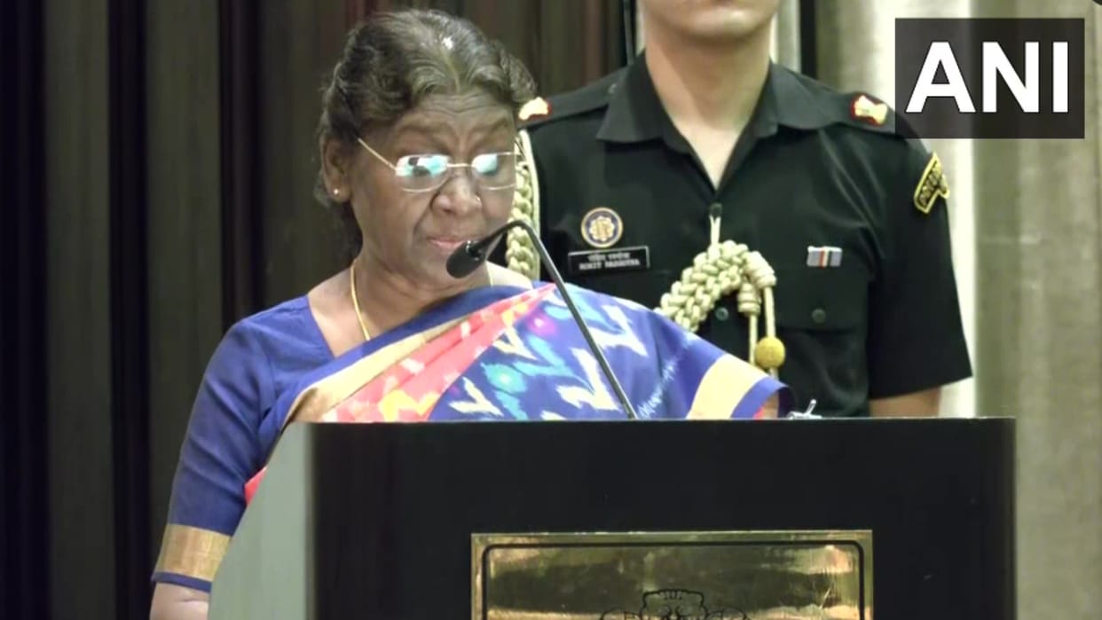visitors conference President Droupadi Murmu Emphasises Womens Leadership in Higher Education Field
