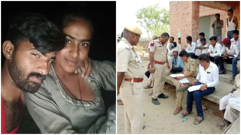 lover couple committed suicide by hanging after taking selfie in Barmer Rajasthan