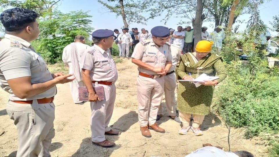 Son killed father by hitting on head in Rohtak