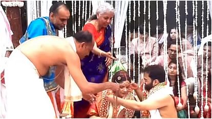 FM Nirmala Sitharaman daughter gets married in simple home ceremony in Bengaluru Latest News Update