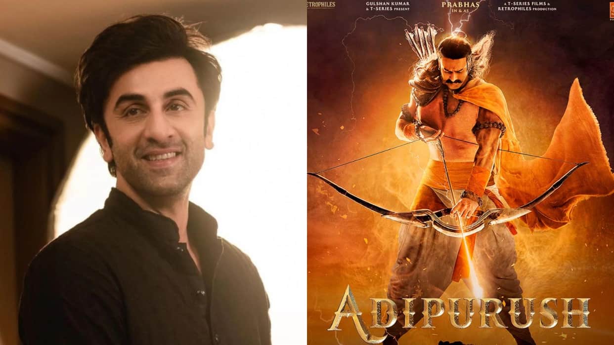 Adipurush rumour of playing Lord Ram Ranbir Kapoor to book 10000 tickets Prabhas film for underprivileged kids