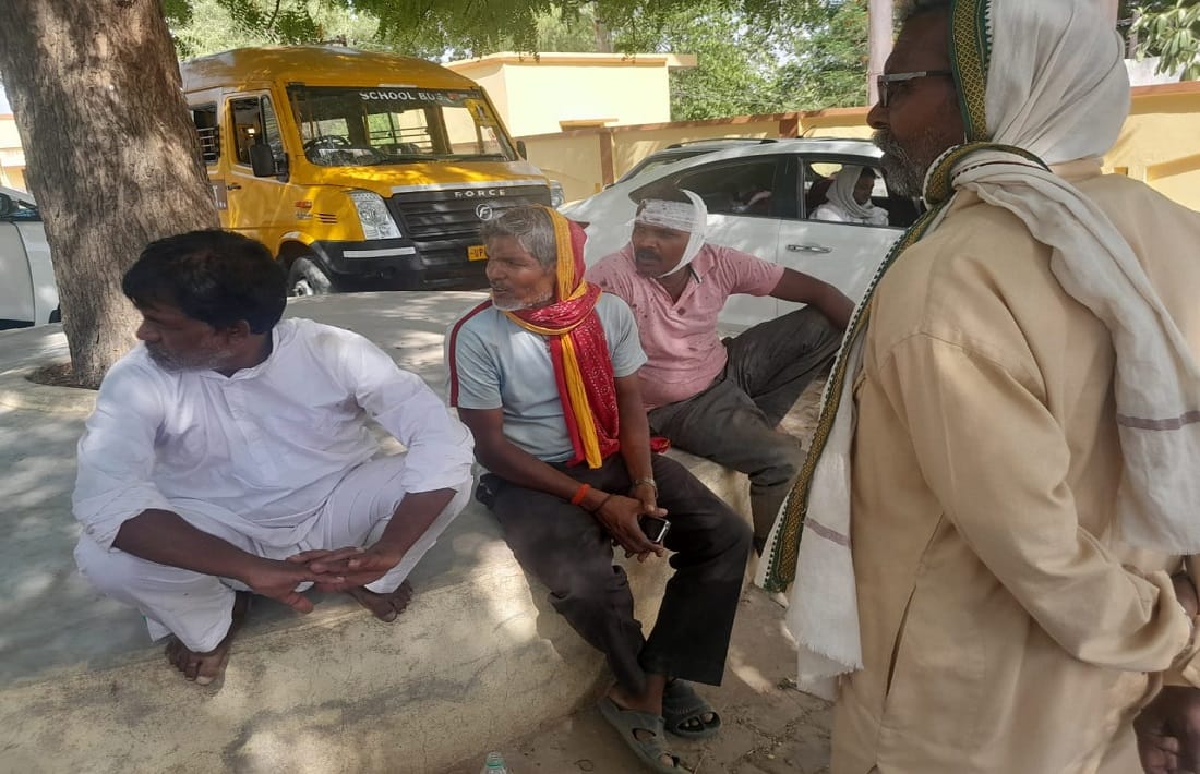 Violent clash between two Pattidars  old man killed and son injured  including six people im sonbhadra