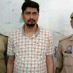 पुलिस की गिरफ्त में डकैती का आरोपी