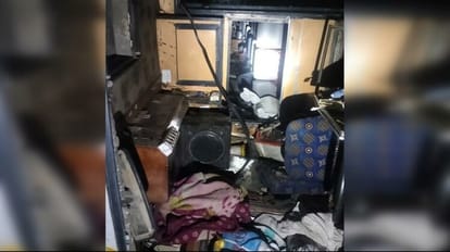 Bus overturned to save bike rider