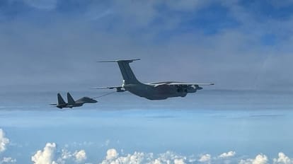 Indian Air Force Su 30MKI fighter aircraft carried out 8 hour long missions in the Indian Ocean Region