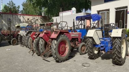 Police arrested five scrap dealers and recovered 15 stolen tractors in Bareilly