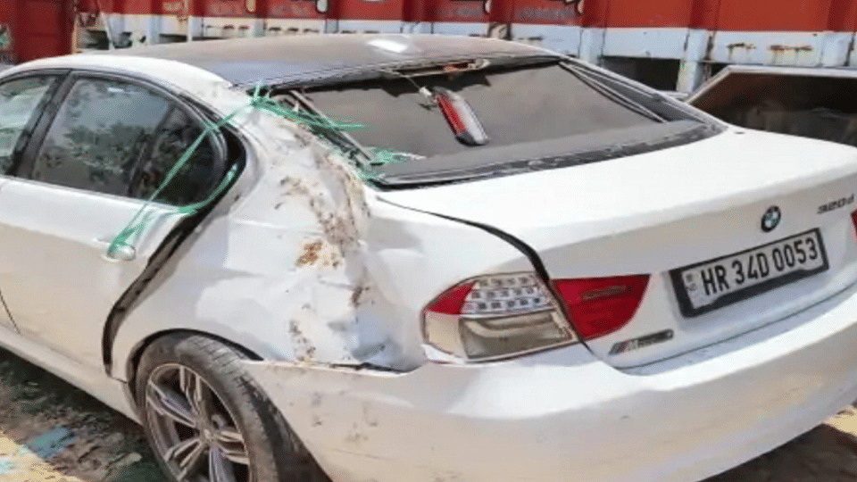 BMW and bike collided in Kurukshetra killing three people