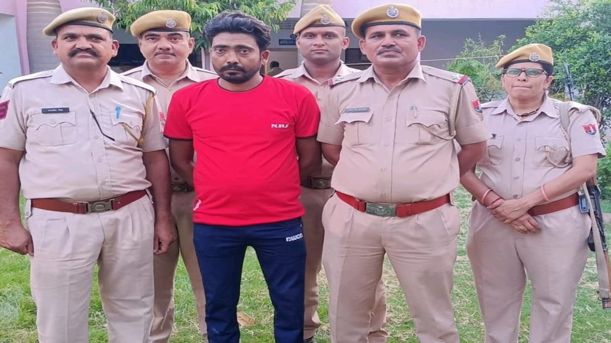 Bhilwara Crime Blind murder revealed accused of killing laborer by throwing big stone on his chest arrested