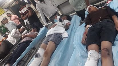 Accident in Mohali, three girls injured