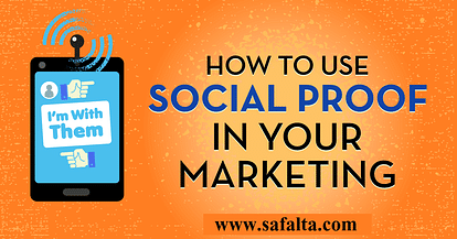 Social proof can make your product a brand, know how it will increase your conversion rate-safalta