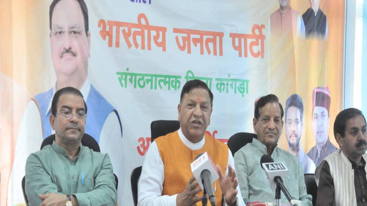 Rajeev Bindal said Congress showed mental bankruptcy on the inauguration of Central Vista
