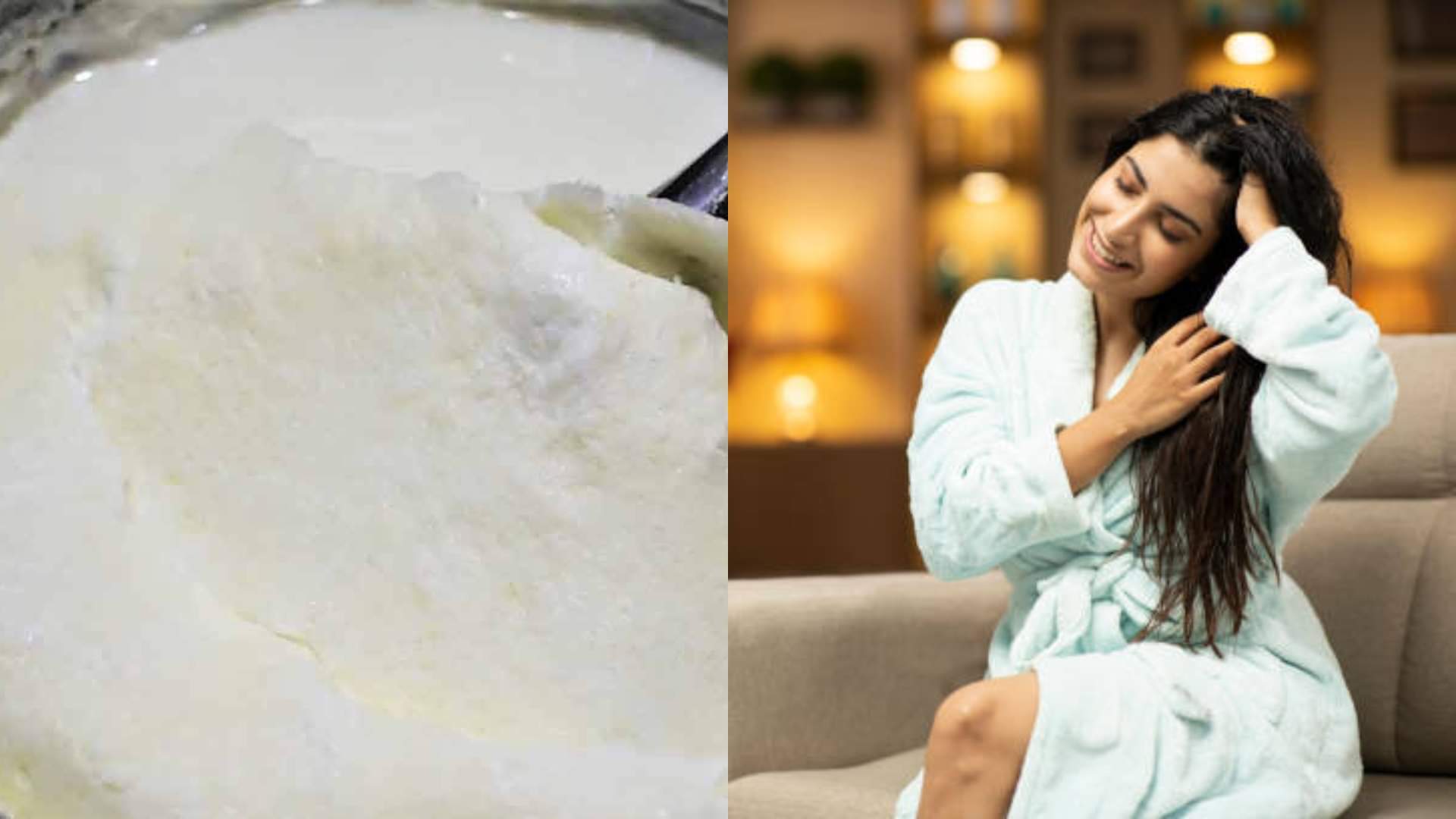 Hair Care Routine Know Benefits of Curd for Dandruff free Healthy Hair