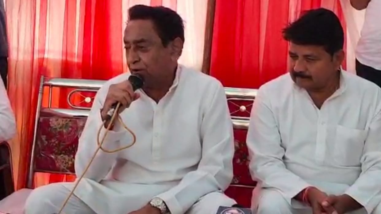 MP Politics: Kamal Nath thundered in Khandwa, said- BJP leaders-officers-police should all understand