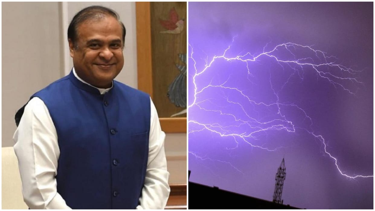 Assam CM Himanta Biswa Sarma to visit Manipur, 2 killed, 5 injured in lightning strike at Assam's Sivasagar