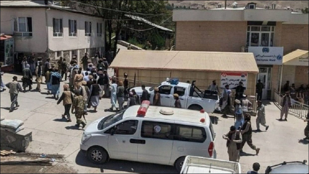 several killed in blast at funeral for assassinated Taliban deputy governor in Badakhshan Afghanistan