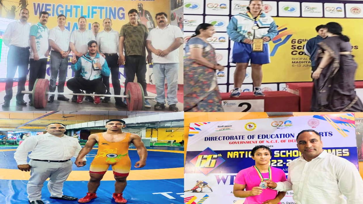 National School Games: Kangra's Shuvansh won gold, Vanshika won silver, wrestlers also performed brilliantly