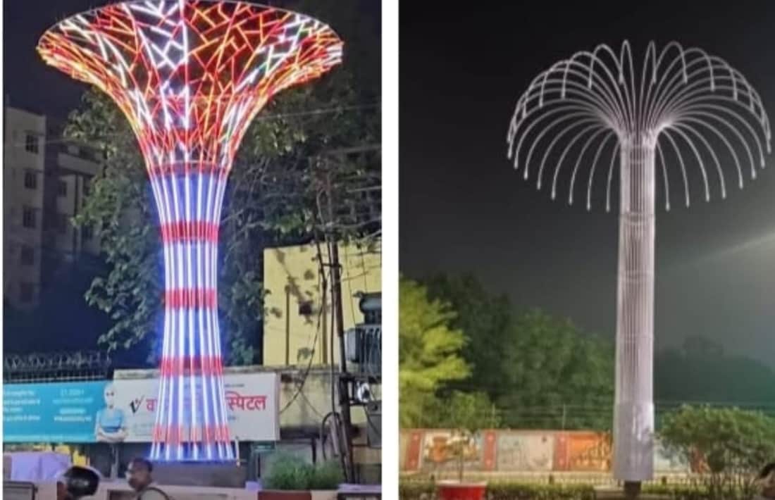 G20 Summit Varanasi lit up with ornamental towers seeing these colorful pictures