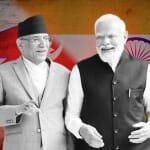 पुष्प कमल दहल, नरेंद्र मोदी