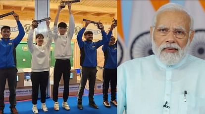ISSF Junior World Cup: निशानेबाजों ने जूनियर विश्व कप में जीते 15 पदक, प्रधानमंत्री मोदी ने की जमकर तारीफ Shooters won 15 medals in Junior World Cup PM Narendra Modi praised