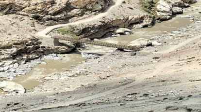 The road will be repared till Tashigang, the inaccessible area of Kinnaur adjacent to China, will cost 15.40 c