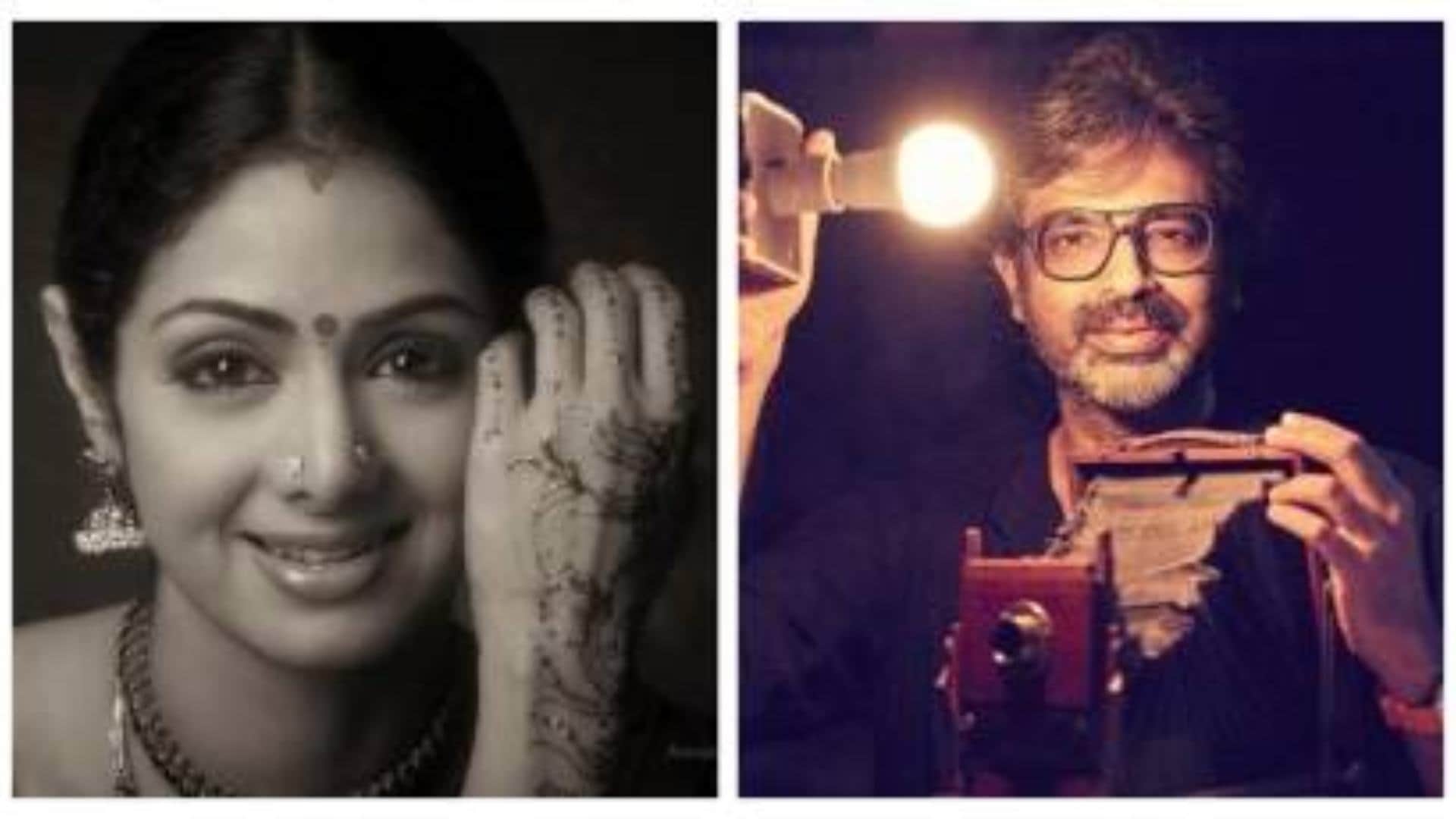 Celebrity photographer Avinash Gowariker recalls his make or break moment with the late star Sridevi
