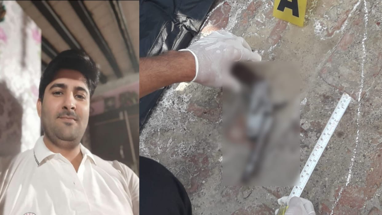 Body of lab technician was found on chair in Sunheda village of Baghpat and police is investigating