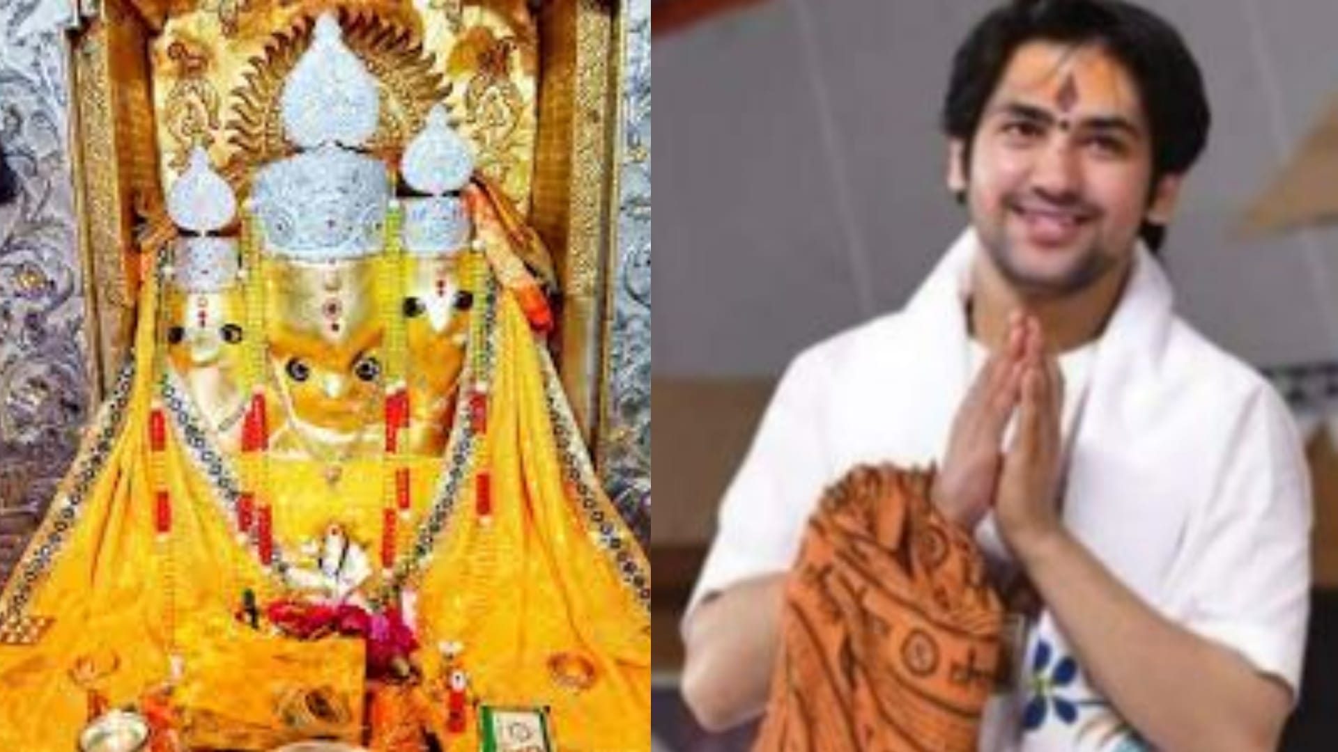 बंगलामुखी माताजी मंदिर पहुंचे धीरेंद्र शास्त्री
