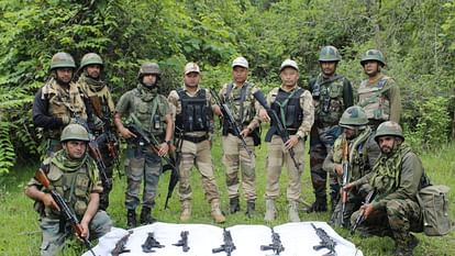 Army search operation continues in manipur weapons recovered medical students meet Governor