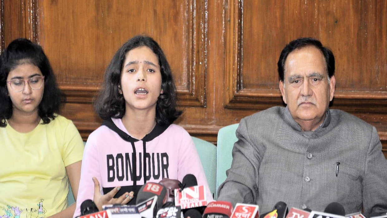 Jahnavi elected cm for the HP Assembly children's session, will expand his cabinet on this day