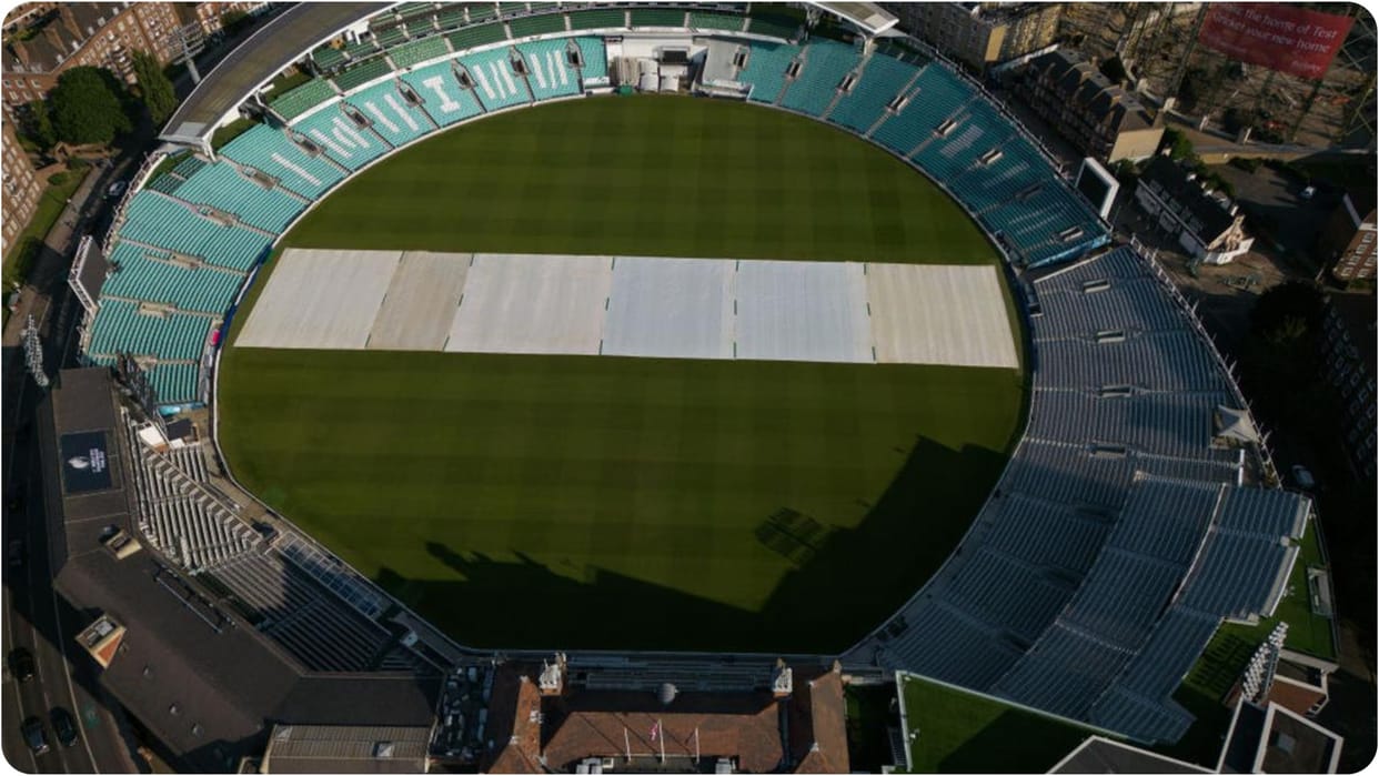 WTC Final 2023 Day 4 IND vs AUS London Weather Forecast Kennington Oval Stadium Pitch Report in Hindi