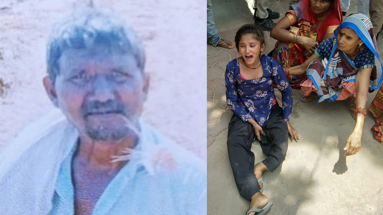 Unnao: Overturned loader, bicycle rider crushed to death