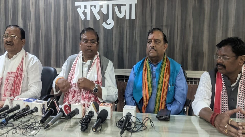 Union minister targeted Bhupesh Baghel government