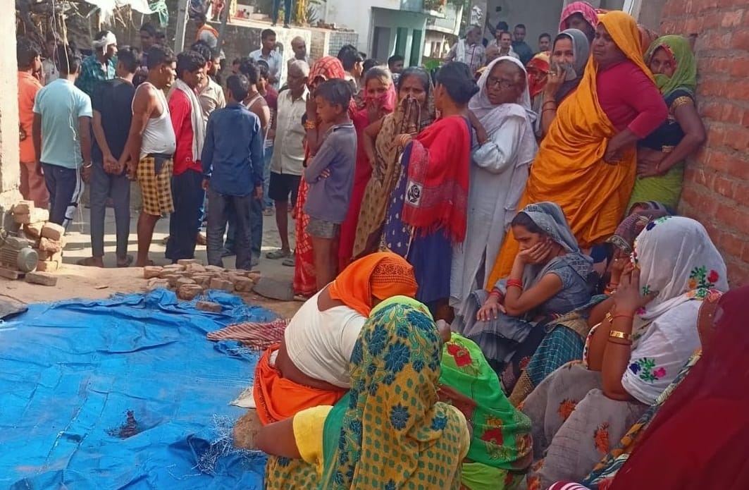 Kannauj Murder, After the murder of her husband, there was no wrinkle on her face, Shikha had gone to see the
