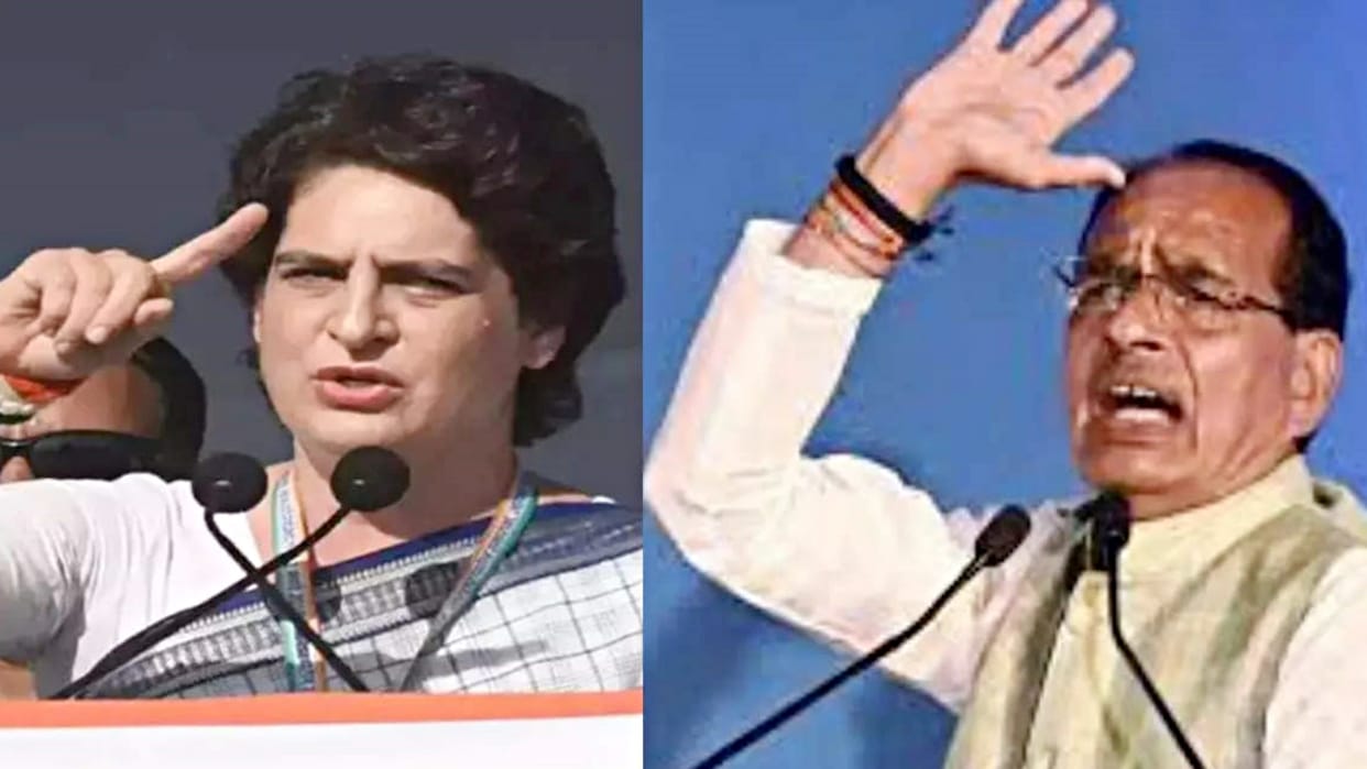 MP Politics 12 June Priyanka Gandhi in Jabalpur and CM Shivraj in Katni will show strength along with saints