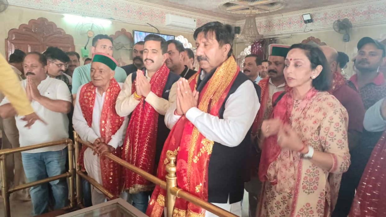 Mukesh Agnihotri: State's authorized temples will be developed under master plan