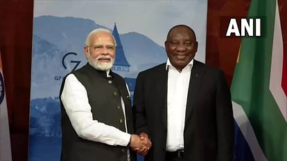 PM Narendra Modi had telephone conversation with President of South Africa Matemela Cyril Ramaphosa