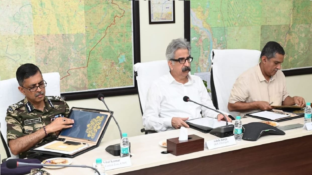 Chhattisgarh Police and CAPF New plan against naxalite movement in CG