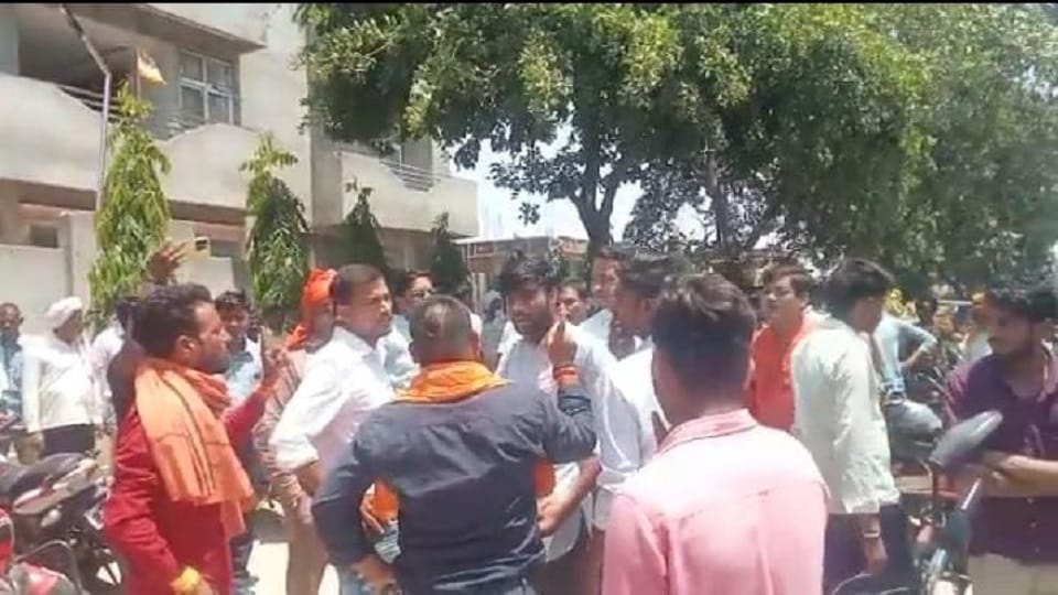 muslim man molested girl student ruckus in college
