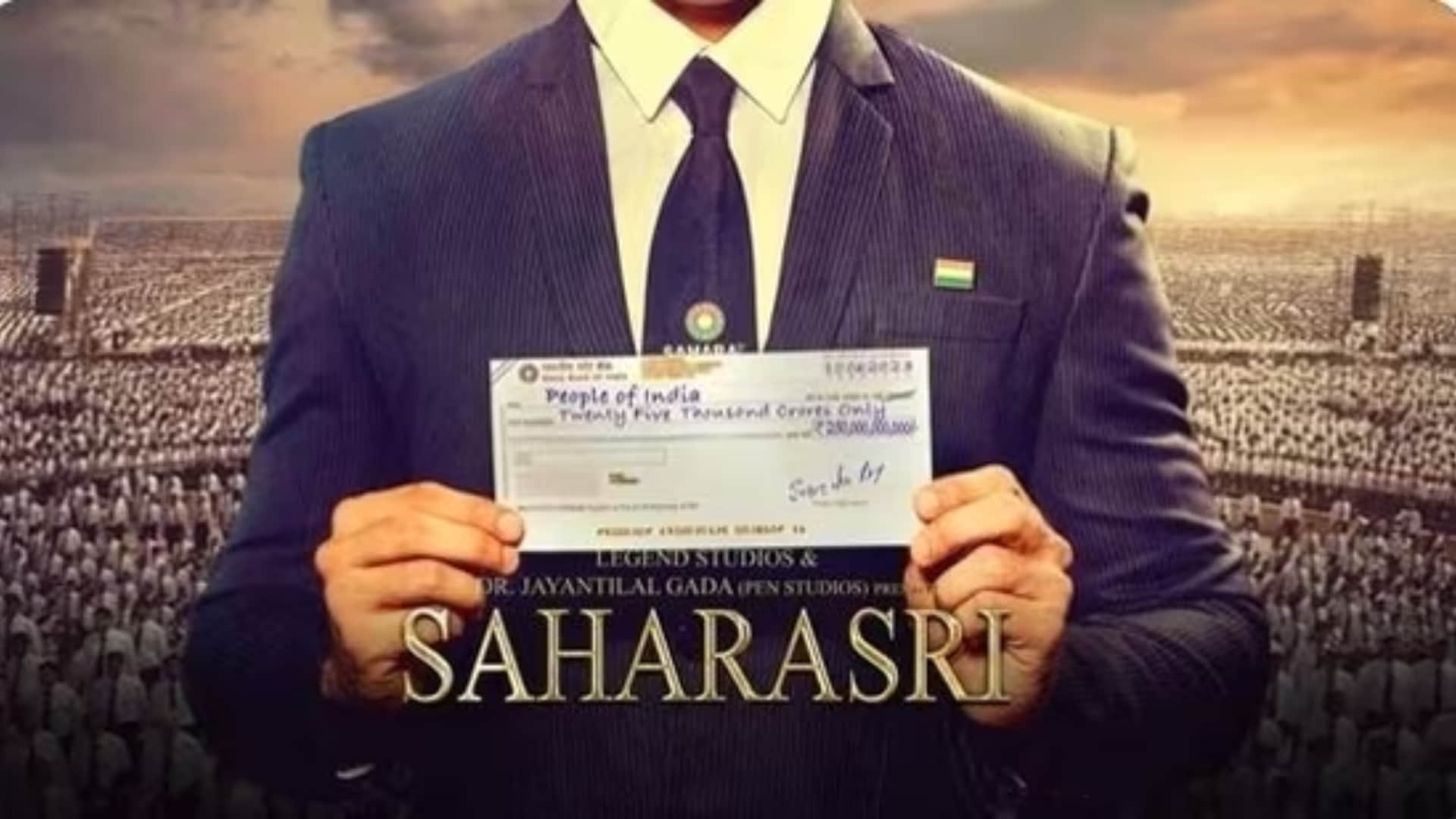 Saharashi The Kerala Story director Sudipto Sen to direct Subrata Roy biopic film motion poster released