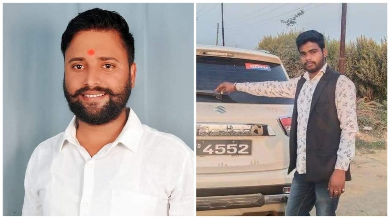 High speed car fell into ravine after hitting tractor, two including property dealer died