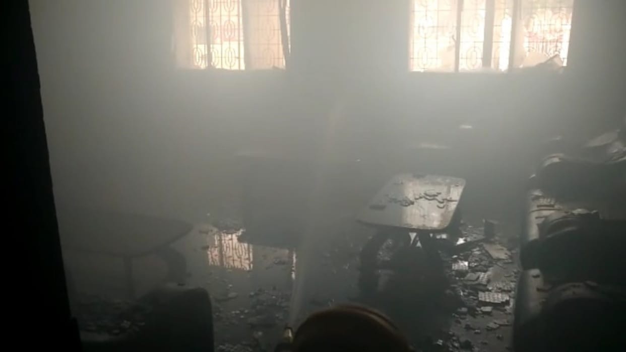 Fire broke out in VIP guest room of Bhagalpur railway station in Bihar; no casualties