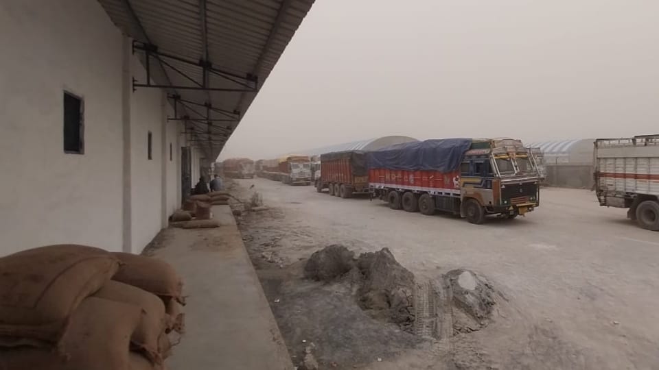 350 bags of mustard stolen from Haifed godown located in village Kohlavas of Charkhi Dadri