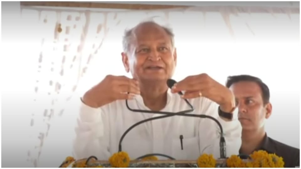 In Pratapgarh CM Ashok Gehlot attacked Modi government on Mangarh Dham