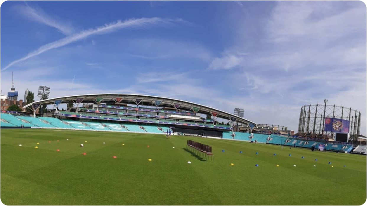 WTC Final 2023 Day 5 IND vs AUS London Weather Forecast Kennington Oval Stadium Pitch Report in Hindi
